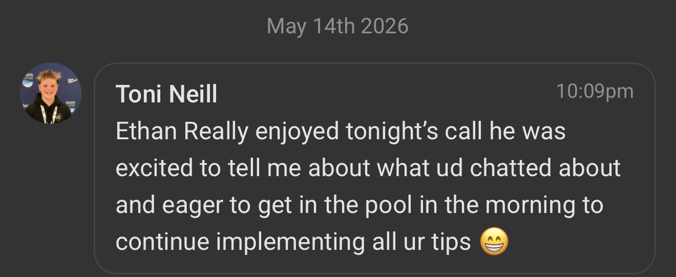 Toni Neill — Ethan enjoyed call