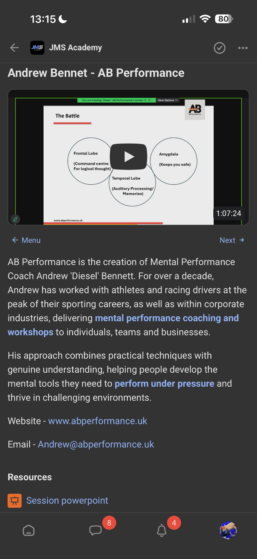 Sports Science Partnership